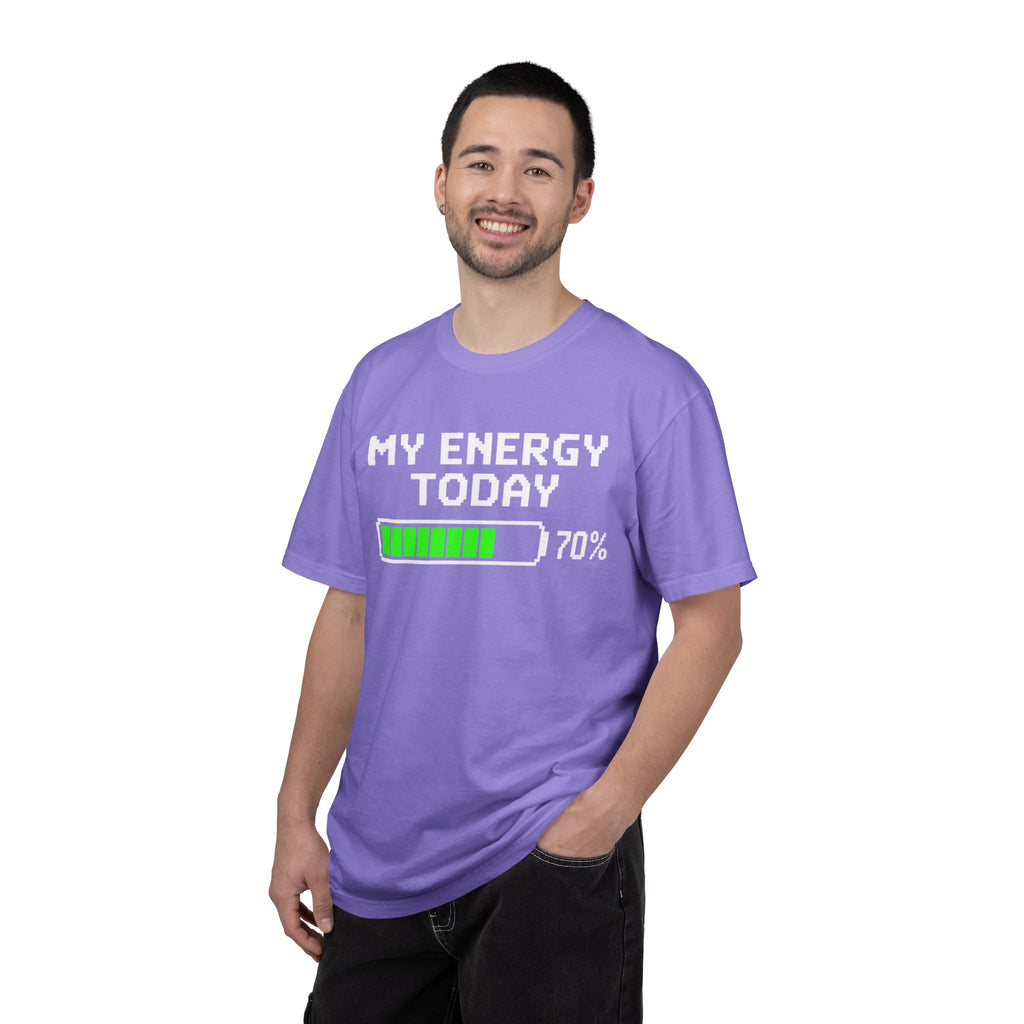 Loading Bar T-Shirt — Minimal Neon Green Progress Graphic Tee