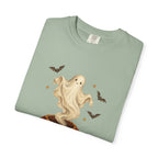 Halloween Ghost in Jack-O'-Lantern T-Shirt