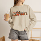 Cute Fall Animals Crewneck Sweatshirt