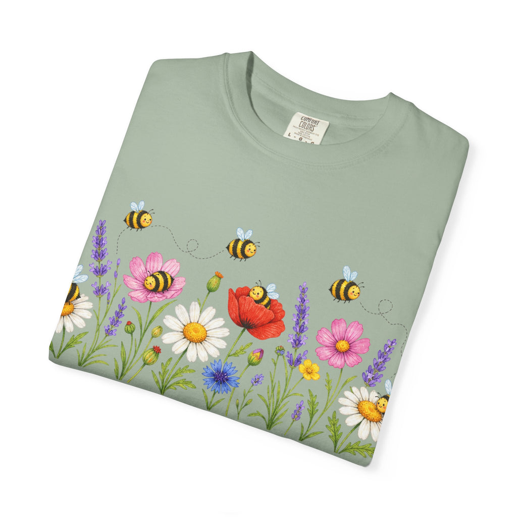 Wildflower Bee Garden T-Shirt