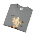 Halloween Ghost in Jack-O'-Lantern T-Shirt