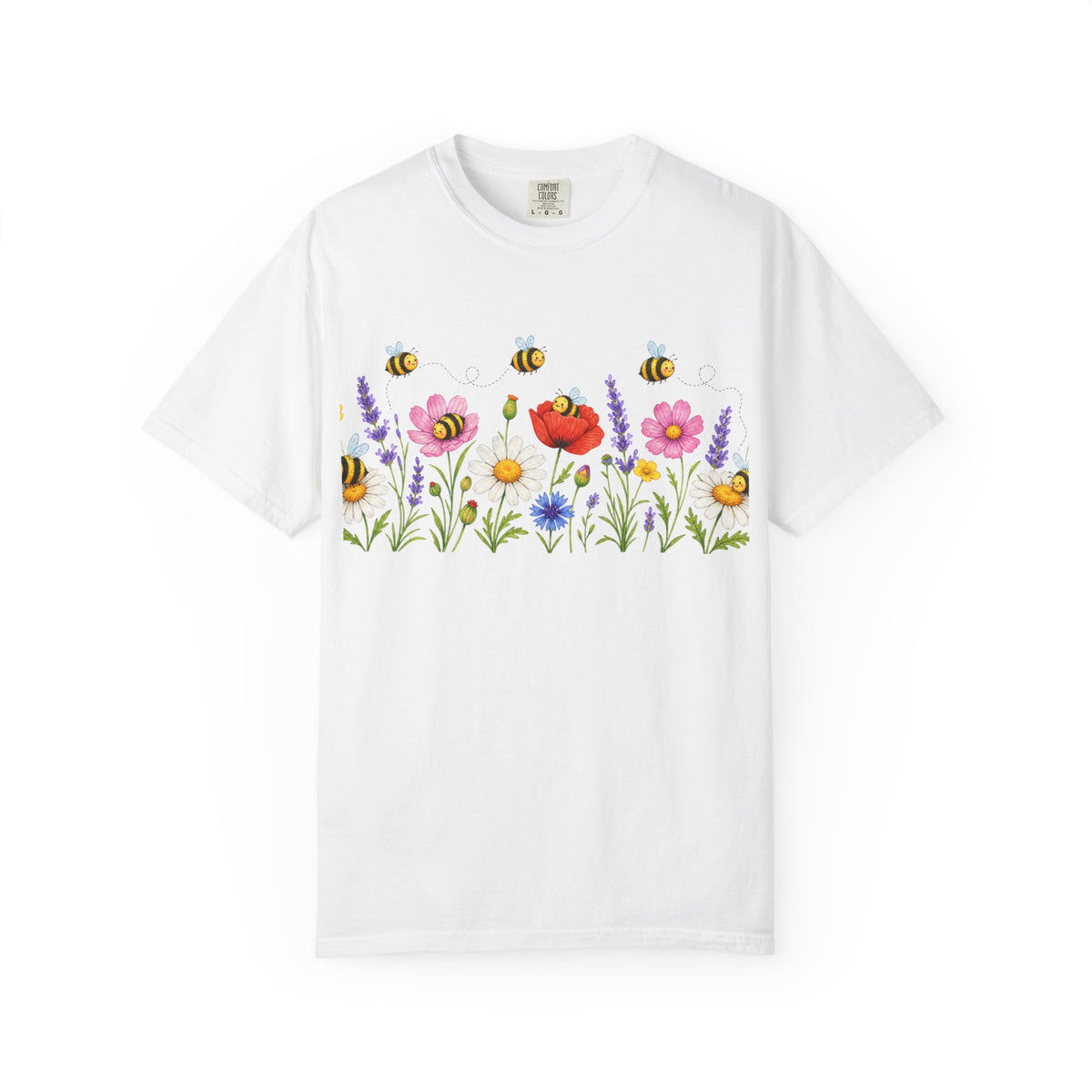 Wildflower Bee Garden T-Shirt