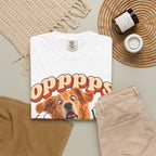 Oops Puppy T-Shirt — Cute Dog Spilling Coffee Graphic Tee