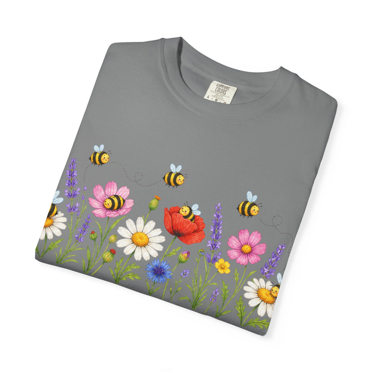 Wildflower Bee Garden T-Shirt