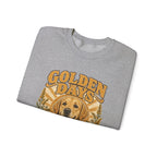 Sweatshirt — "Golden Days: Good Dog • Good Life" Retro Golden Retriever Crewneck