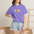 Bunny Row T‑Shirt — Cute Watercolor Rabbits Graphic Tee