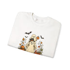 Halloween Pumpkin Ghost Crewneck Sweatshirt