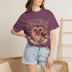 All Heart Vintage Floral Tee — "All Heart" Graphic T-Shirt