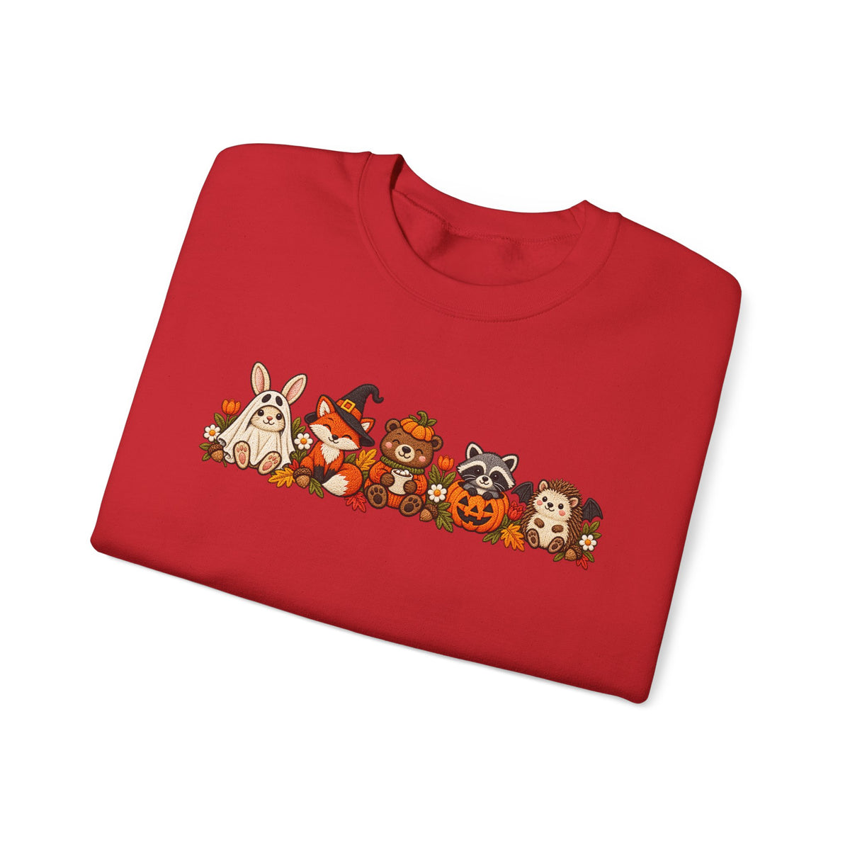 Cute Fall Animals Crewneck Sweatshirt