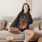 Love at First Bite Sweatshirt — Cute Dog & Pizza Cozy Crewneck