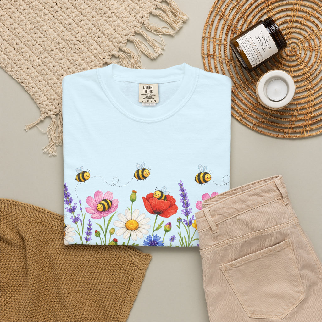 Wildflower Bee Garden T-Shirt