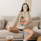 Honeymoon Mode Sweatshirt – Tropical Sunset Couples Crewneck
