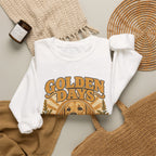 Sweatshirt — "Golden Days: Good Dog • Good Life" Retro Golden Retriever Crewneck