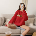 Cute Fall Animals Crewneck Sweatshirt