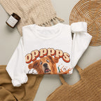 Oops! Puppy Mess Graphic Sweatshirt