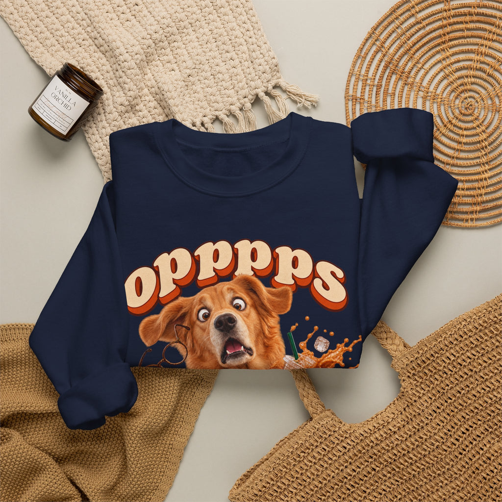 Oops! Puppy Mess Graphic Sweatshirt