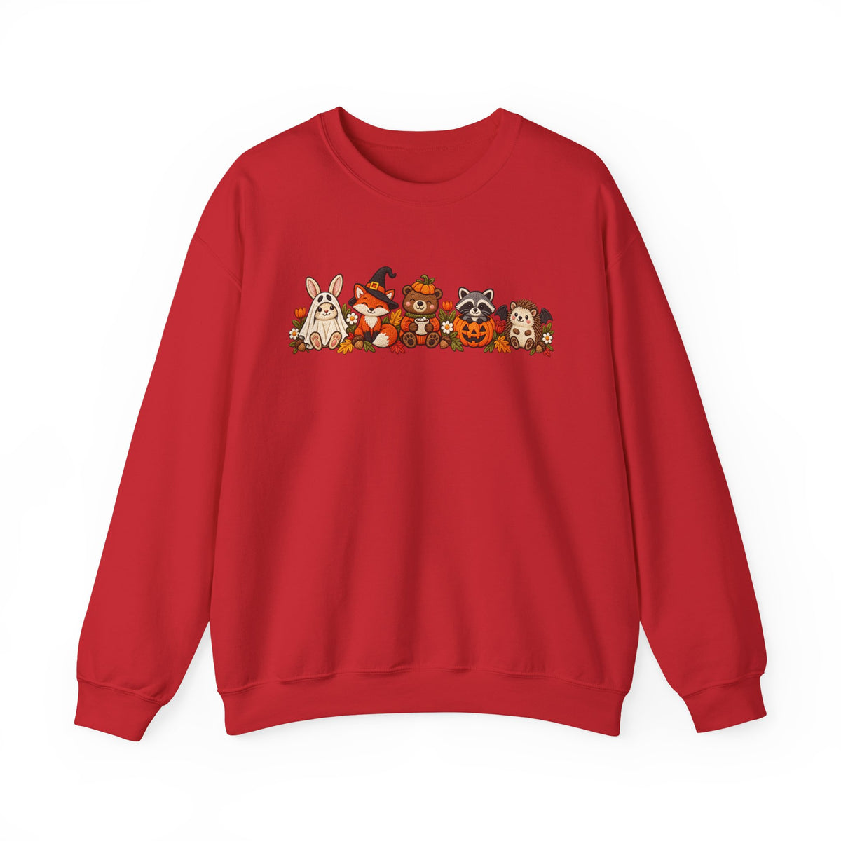 Cute Fall Animals Crewneck Sweatshirt