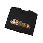 Cute Fall Animals Crewneck Sweatshirt