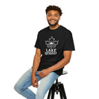 Lake Ontario T-Shirt — Retro Maple Leaf Sunset Graphic