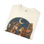 T-Shirt — "Love at First Bite" Vintage Pizza Date Dogs Tee
