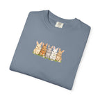 Bunny Row T‑Shirt — Cute Watercolor Rabbits Graphic Tee
