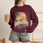 Honeymoon Mode Sweatshirt – Tropical Sunset Couples Crewneck
