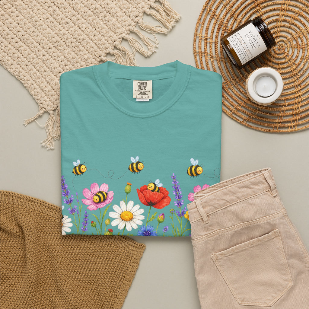 Wildflower Bee Garden T-Shirt
