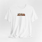 Coffee Crew Cute Graphic Tee — Espresso, Latte & Mocha Cartoon Shirt