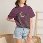 Whisper of the Wild T-Shirt — Moon, Raven & Mushroom Nature Graphic
