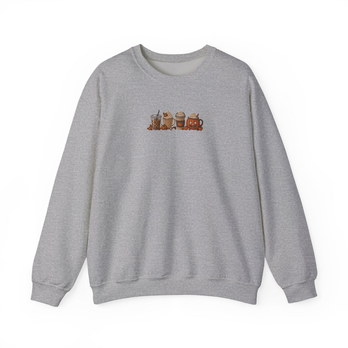 Cozy Camping Crewneck Sweatshirt — Cute Cartoon Campfire Friends Design