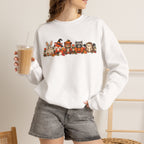 Cute Fall Animals Crewneck Sweatshirt