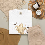 Halloween Ghost in Jack-O'-Lantern T-Shirt
