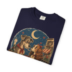 T-Shirt — "Love at First Bite" Vintage Pizza Date Dogs Tee