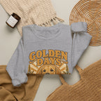 Sweatshirt — "Golden Days: Good Dog • Good Life" Retro Golden Retriever Crewneck