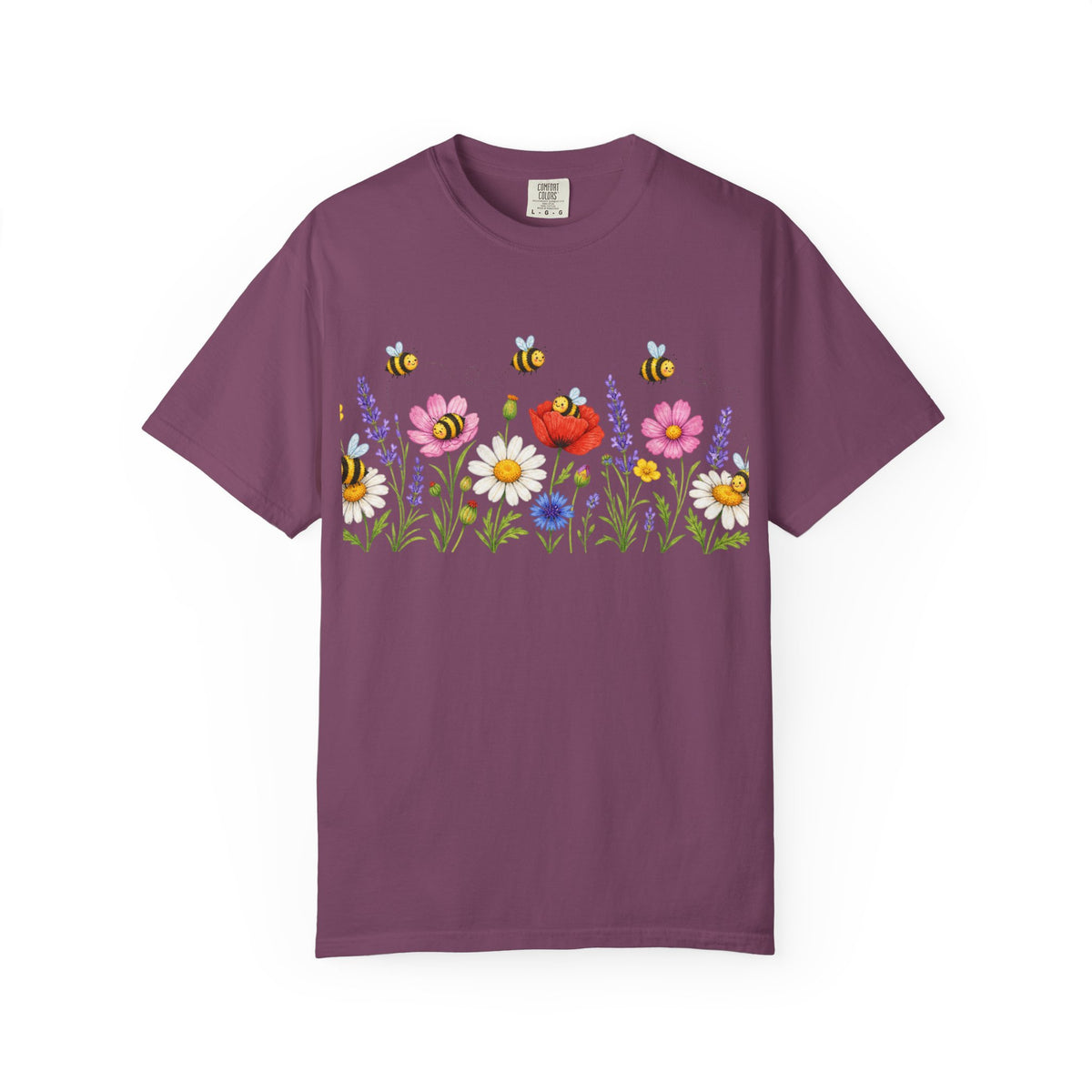 Wildflower Bee Garden T-Shirt