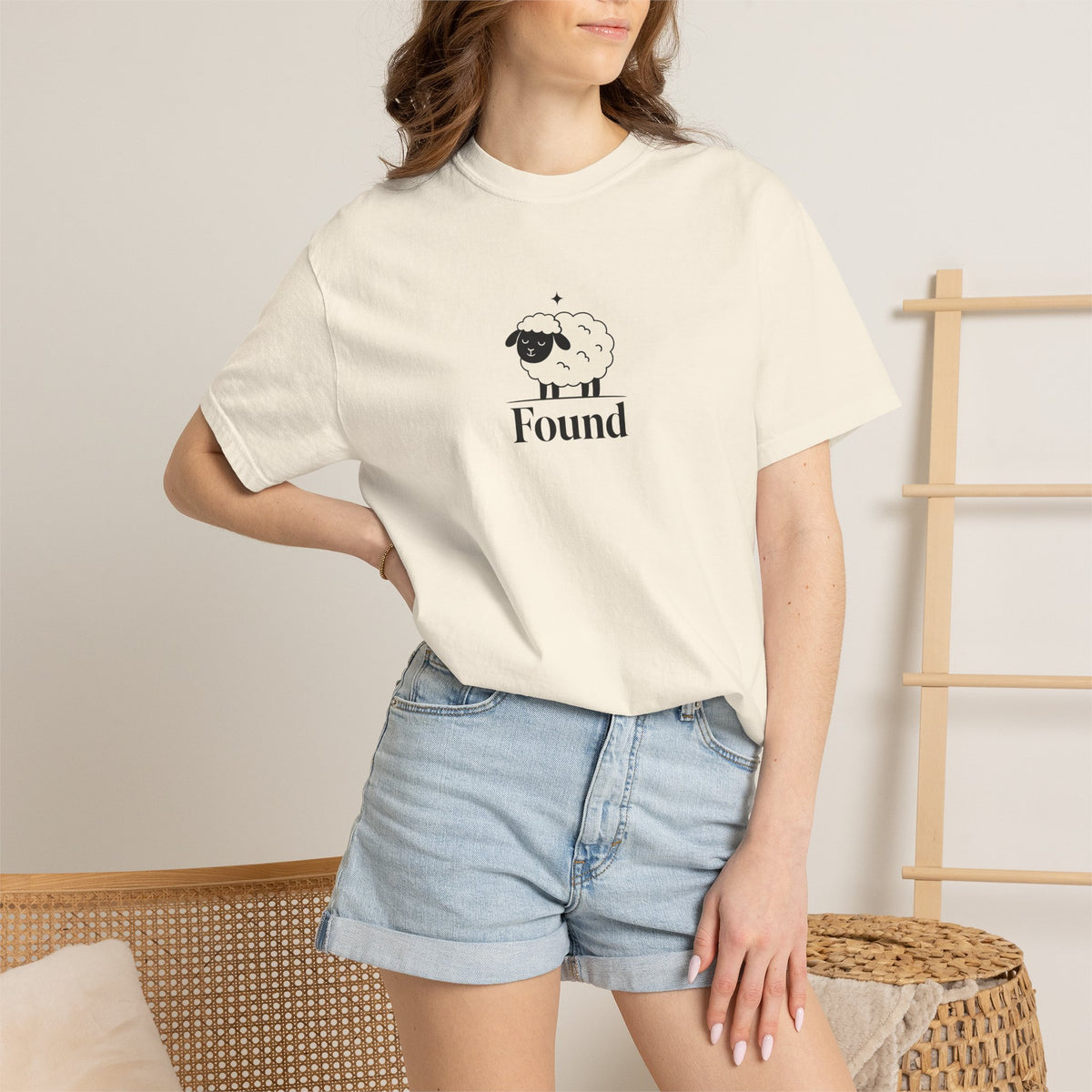 Found Sheep T-Shirt — Cute Cartoon Sheep Graphic Tee