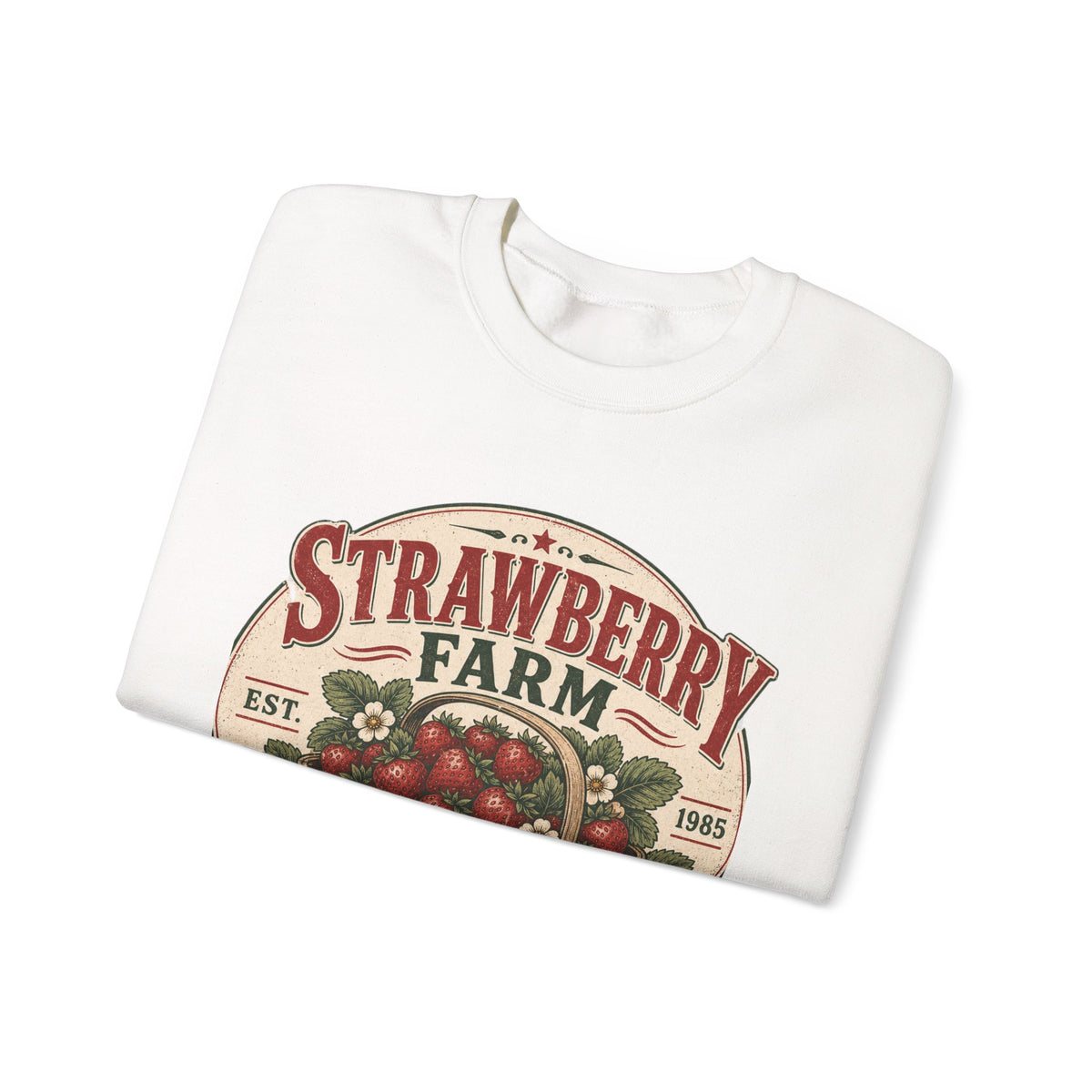Strawberry Farm 'Picked With Love' Crewneck Sweatshirt