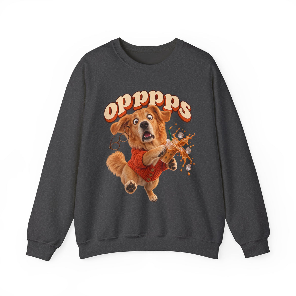 Oops! Puppy Mess Graphic Sweatshirt
