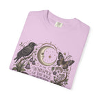 Whisper of the Wild T-Shirt — Moon, Raven & Mushroom Nature Graphic