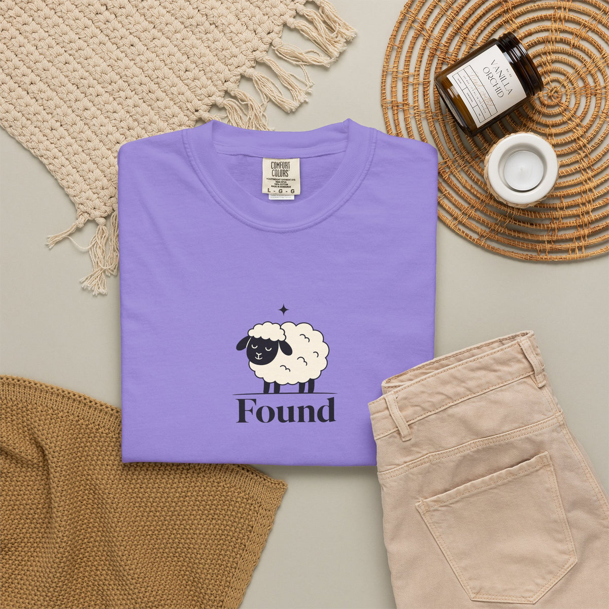Found Sheep T-Shirt — Cute Cartoon Sheep Graphic Tee