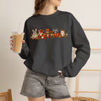 Cute Fall Animals Crewneck Sweatshirt