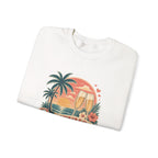 Honeymoon Mode Sweatshirt – Tropical Sunset Couples Crewneck