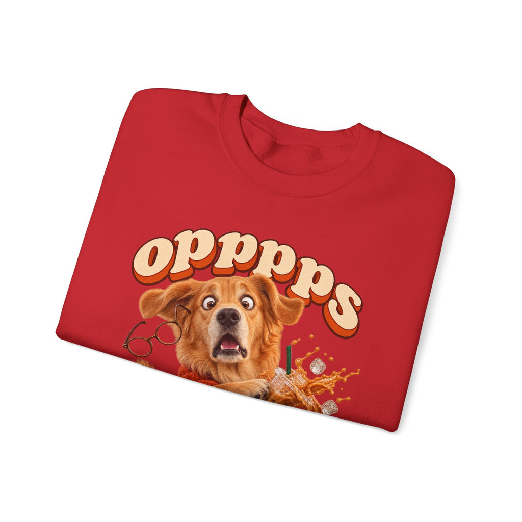 Oops! Puppy Mess Graphic Sweatshirt