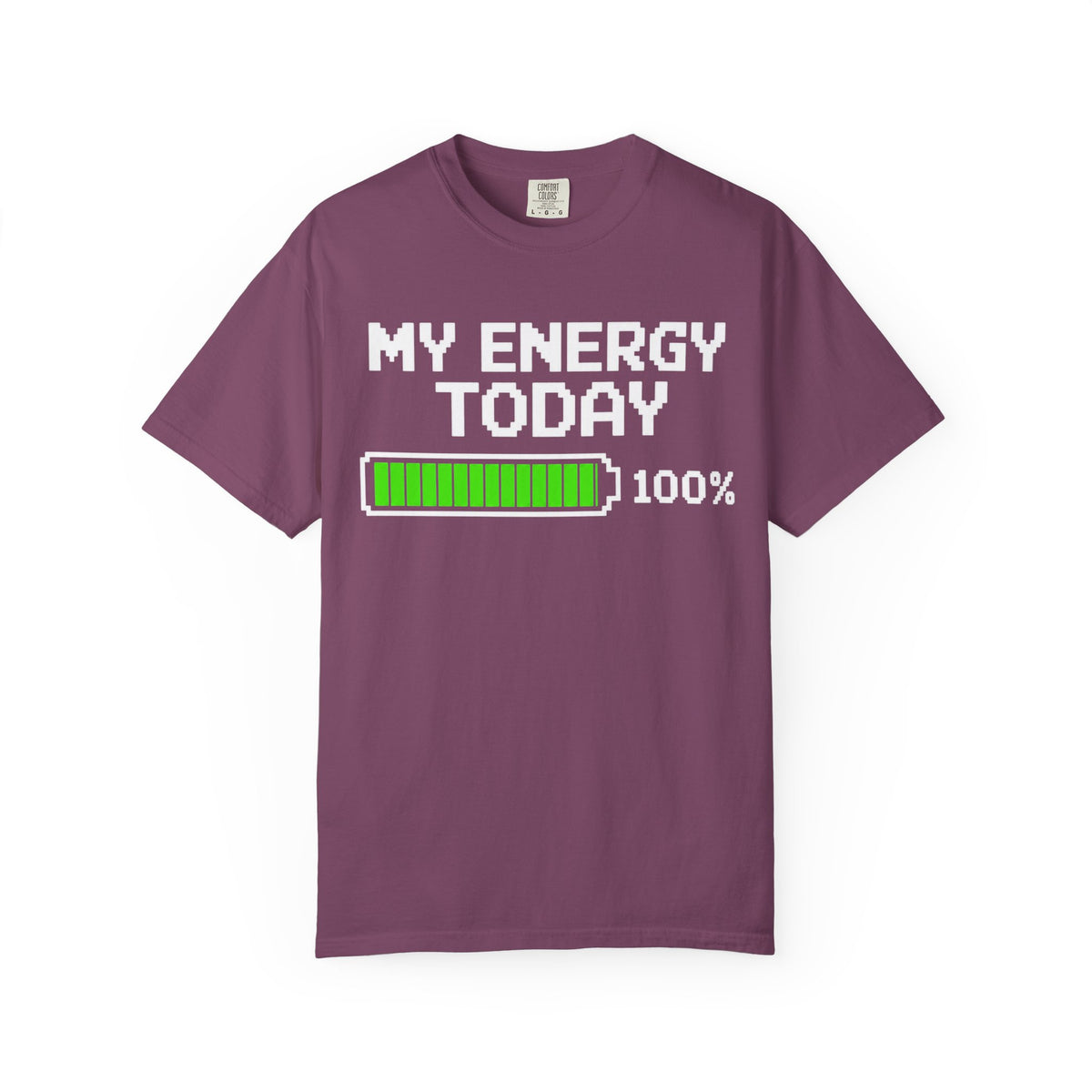 Minimal Neon Loading Bar T‑Shirt