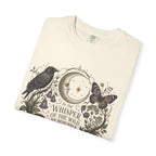 Whisper of the Wild T-Shirt — Moon, Raven & Mushroom Nature Graphic