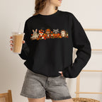 Cute Fall Animals Crewneck Sweatshirt
