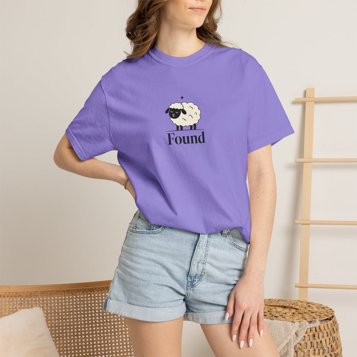 Found Sheep T-Shirt — Cute Cartoon Sheep Graphic Tee