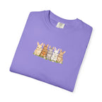 Bunny Row T‑Shirt — Cute Watercolor Rabbits Graphic Tee