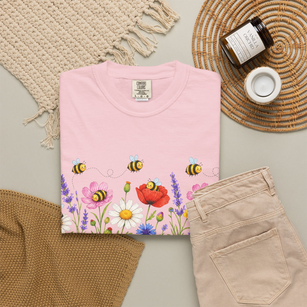 Wildflower Bee Garden T-Shirt