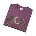 Whisper of the Wild T-Shirt — Moon, Raven & Mushroom Nature Graphic